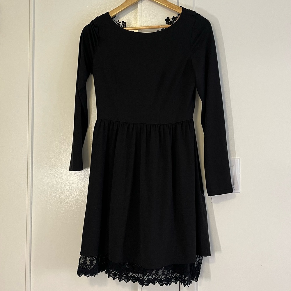 Black Lace Dress